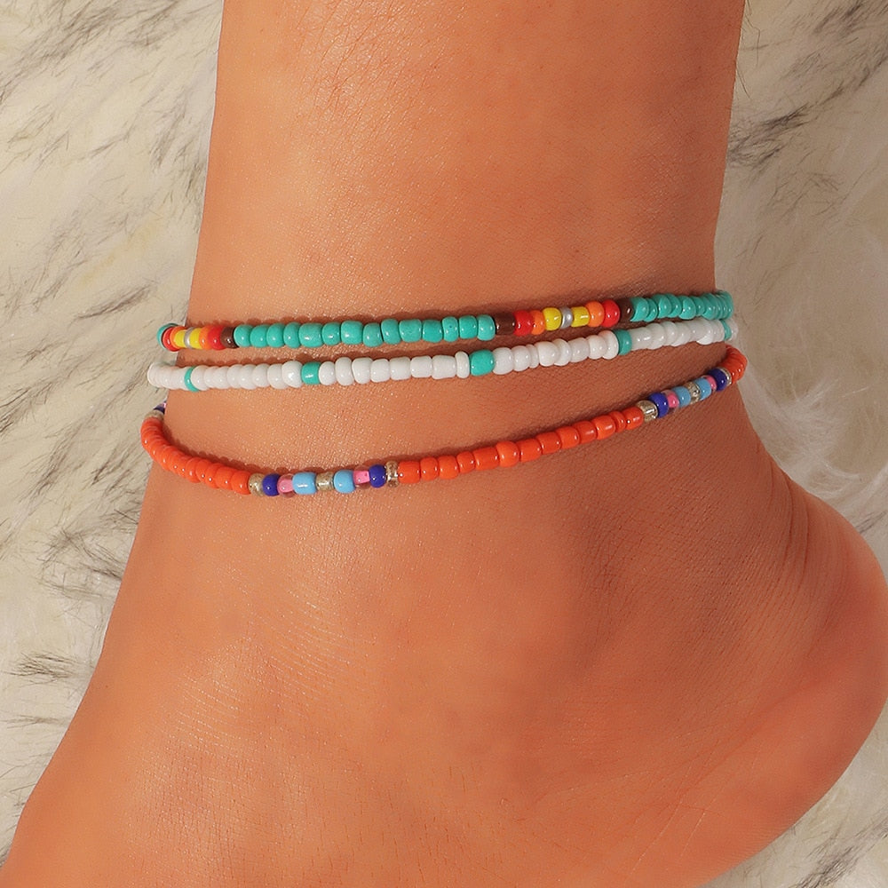 leg Beaded Anklets