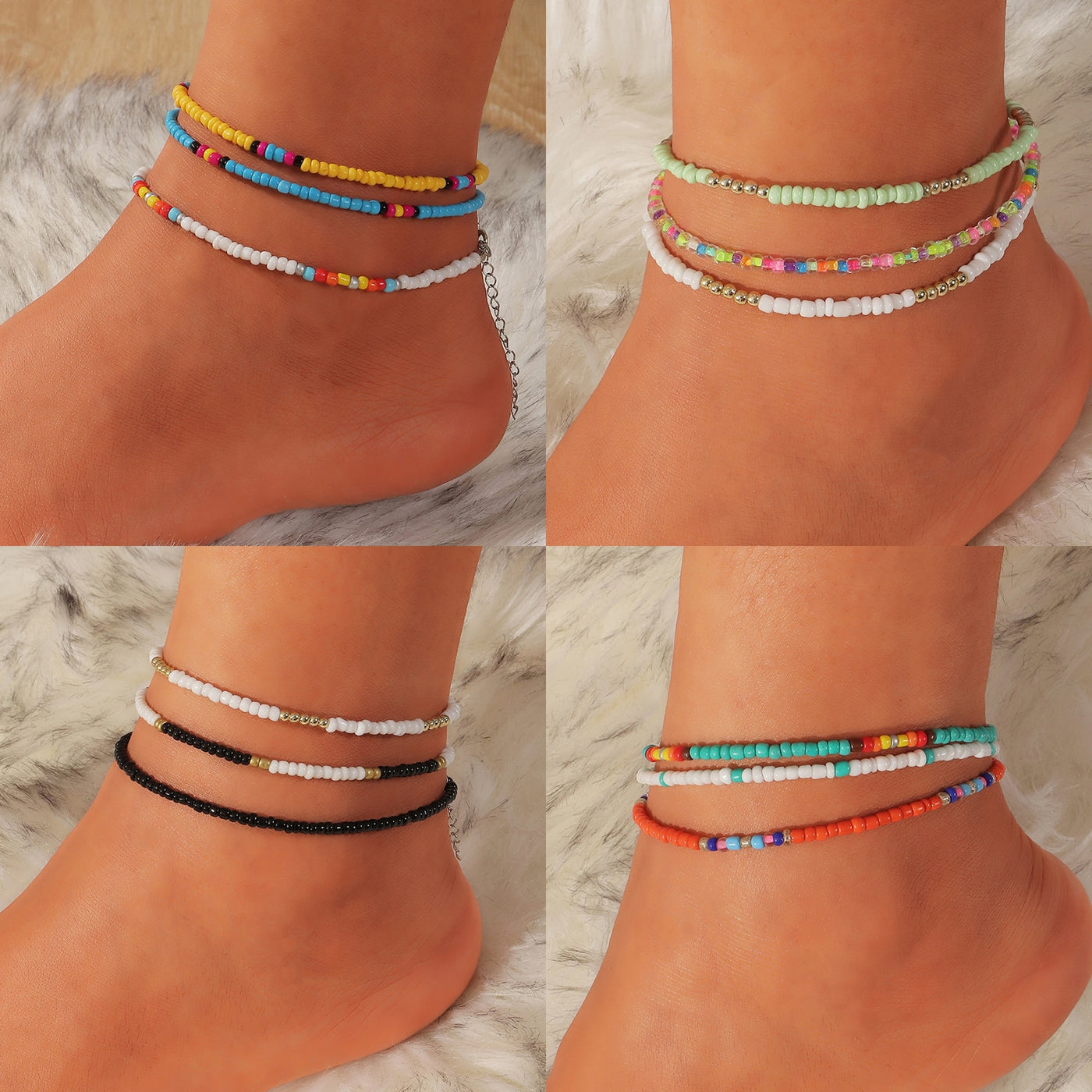 leg Beaded Anklets