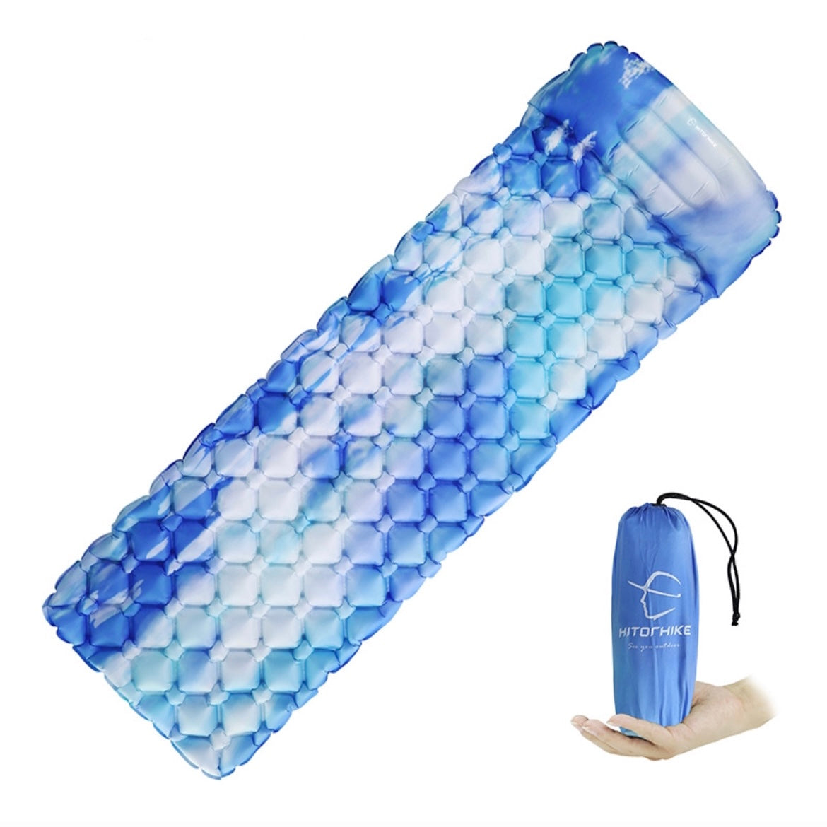 sleeping mat with pillow