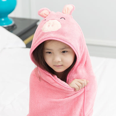 kids hooded towel