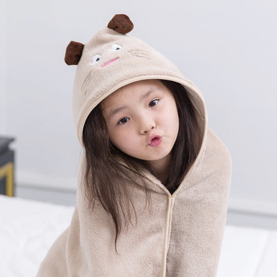 kids hooded towel