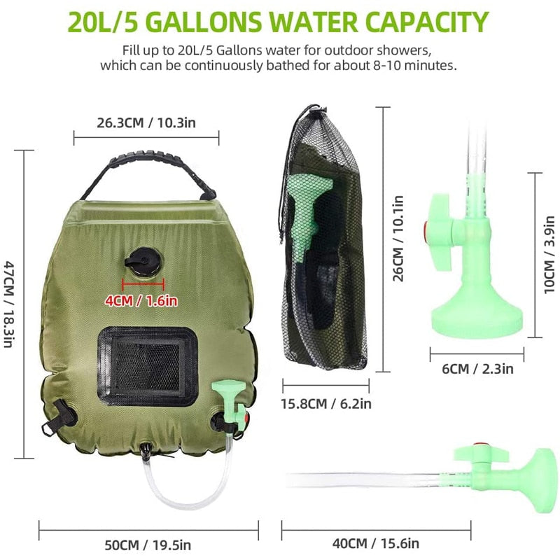 outdoor Shower Bag